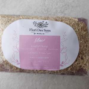 savon luffa lila